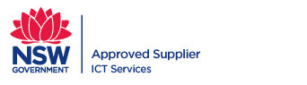 NSW Government / ICT Services Aproved Supplier logo